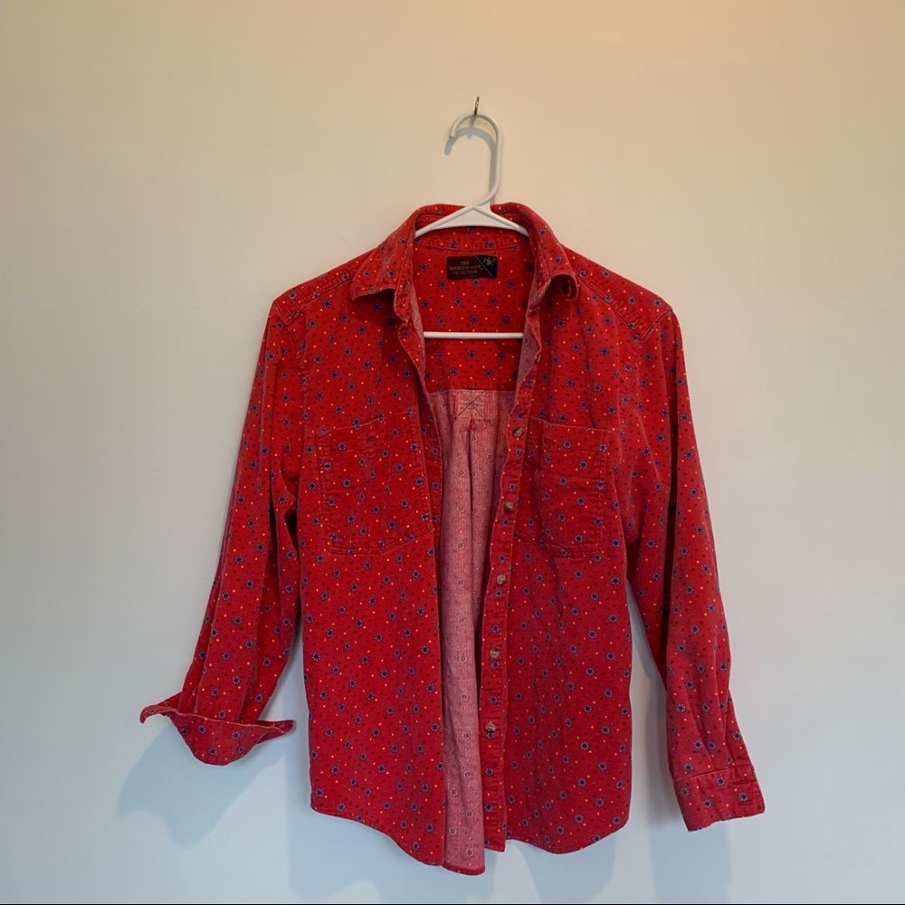 Vintage Corduroy Button-Up
